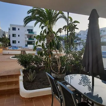 Lanzarote Apartment: Beachfront Oasis In * Costa Teguise