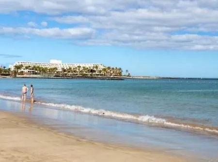 Lanzarote-beach-apartment, Cucharas Beach, -- 1 Minute Walk From Main Square, 35 Meters From *