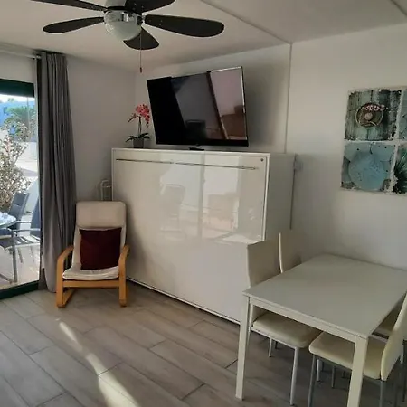 Lanzarote Apartment: Beachfront Oasis In * Costa Teguise