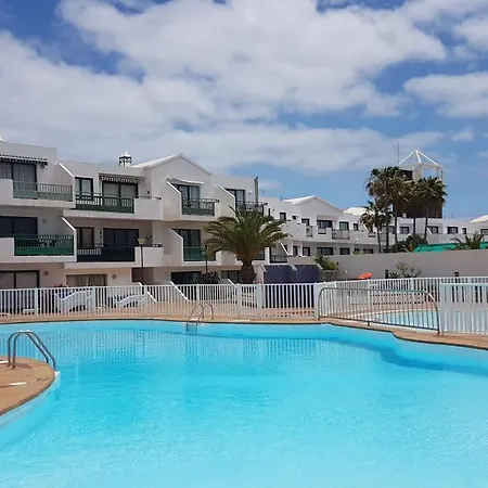 Lanzarote-beach-apartment, Cucharas Beach, -- 1 Minute Walk From Main Square, 35 Meters From *