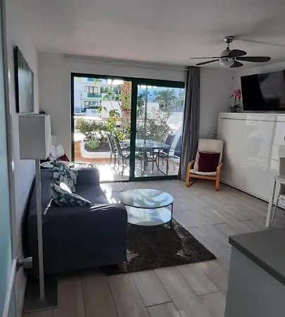 Lanzarote-beach-apartment, Cucharas Beach, -- 1 Minute Walk From Main Square, 35 Meters From