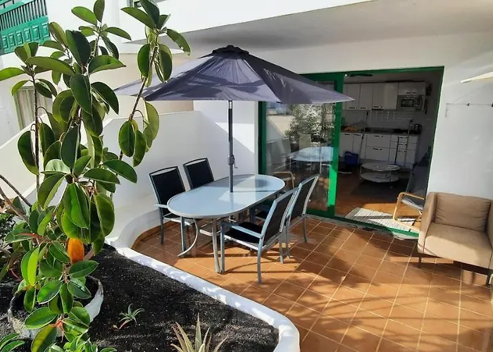 Apartment Lanzarote Apartment: Beachfront Oasis In *