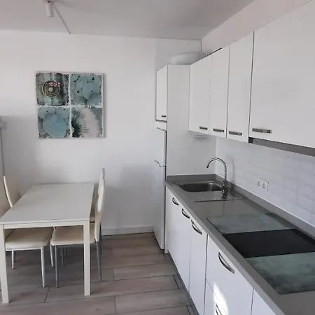 Lanzarote-beach-apartment, Cucharas Beach, -- 1 Minute Walk From Main Square, 35 Meters From Lejlighed