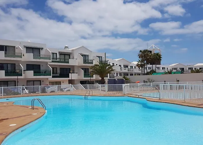 Lanzarote-beach-apartment, Cucharas Beach, -- 1 Minute Walk From Main Square, 35 Meters From *